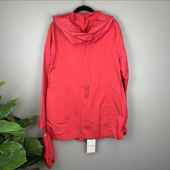 Cole Haan Packable Hooded Jacket, Size M, NWT - Picture 3 of 6